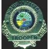 FLORIDA HIGHWAY PATROL PIN MINI BADGE PIN